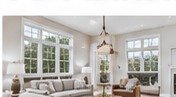 Bright real estate interior